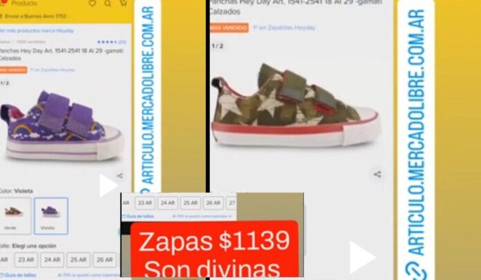 Venden zapatillas a $1200 en el Hot Sale: mirÃ¡ los talles disponibles