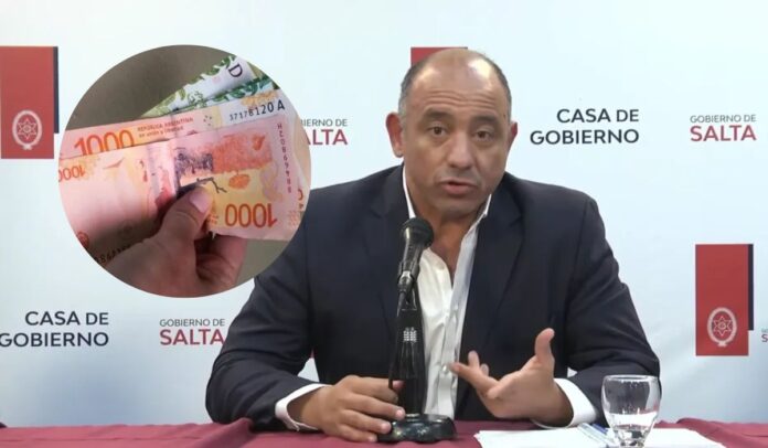 El Gobierno de Salta ratifica que no puede pagar el bono de $60.000