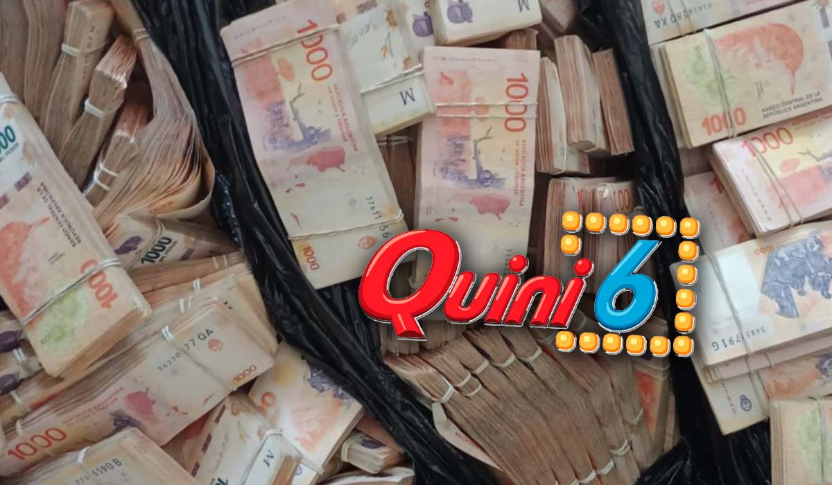 Un vecino apostó $1000 y se ganó $154 millones en el sorteo del Quini 6