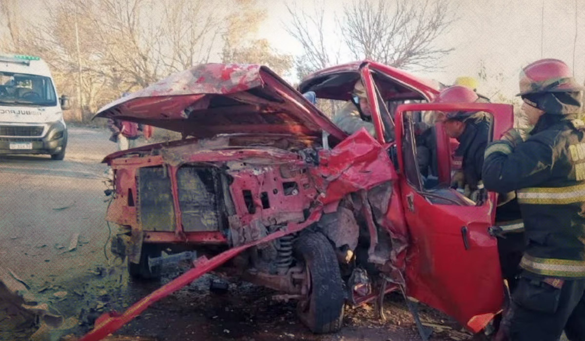 Impactante accidente que conmociona a todos: manejaba borracho y chocó contra una camioneta